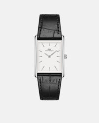 Daniel Wellington Bound 35x24 Black Croc Leather S White Watch Watches Daniel Wellington 