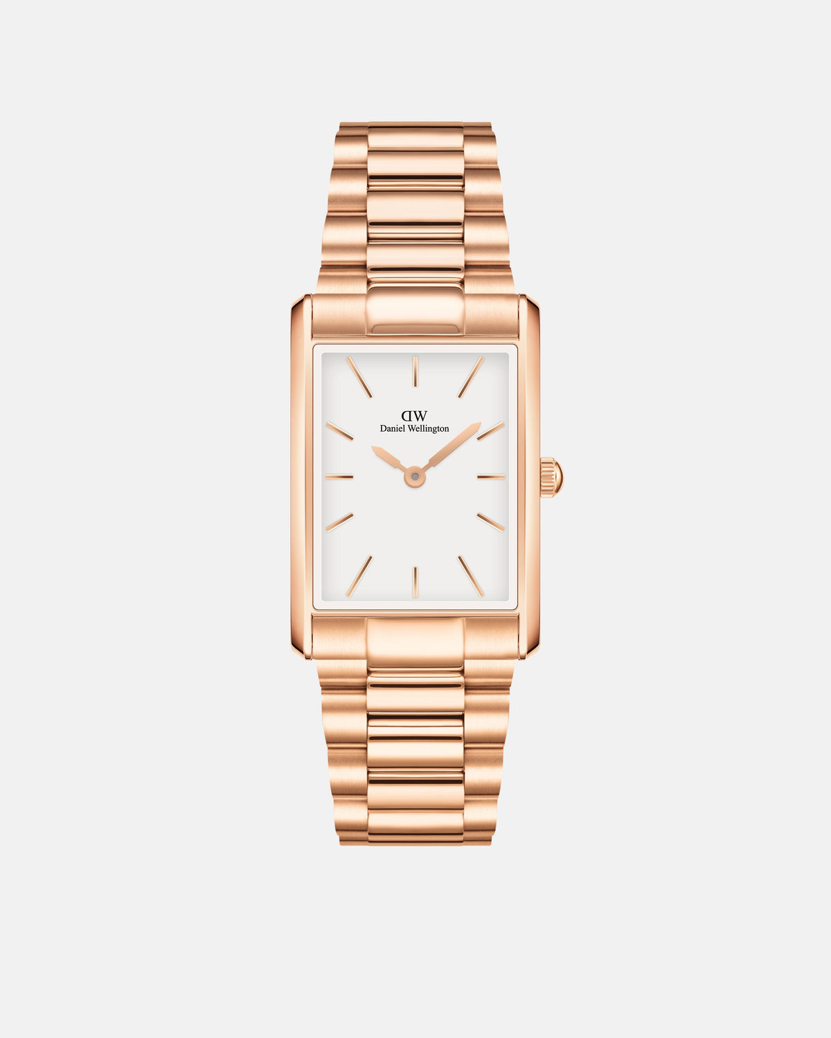 Daniel Wellington Bound 35x24 3-Link RG White Watch Watches Daniel Wellington 