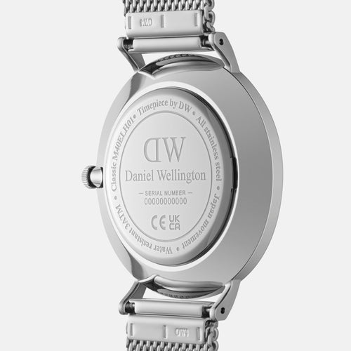 Daniel Wellington Classic Multi-Eye 40 Sterling S Onyx Watch Watches Daniel Wellington 