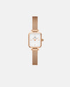 Daniel Wellington Quadro Mini 15x18 Melrose RG White Watch Watches Daniel Wellington 
