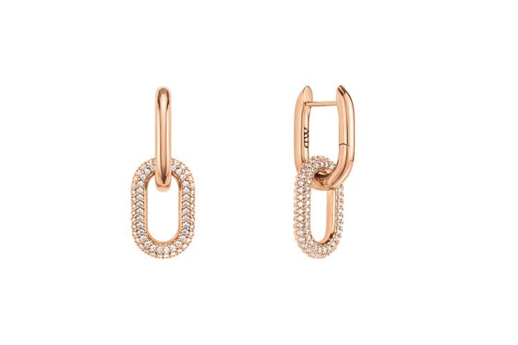 Daniel Wellington Crystal Link EarRingss RG Earrings Daniel Wellington 