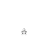 Ania Haie Silver Triple Barbell Single Earring Earrings Ania Haie 