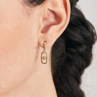 Ania Haie Gold Orb Link Drop Earrings Earrings Ania Haie 
