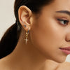 Ania Haie Silver Arrow Abalone Stud Earrings Earrings Ania Haie 