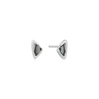 Ania Haie Silver Arrow Abalone Stud Earrings Earrings Ania Haie 