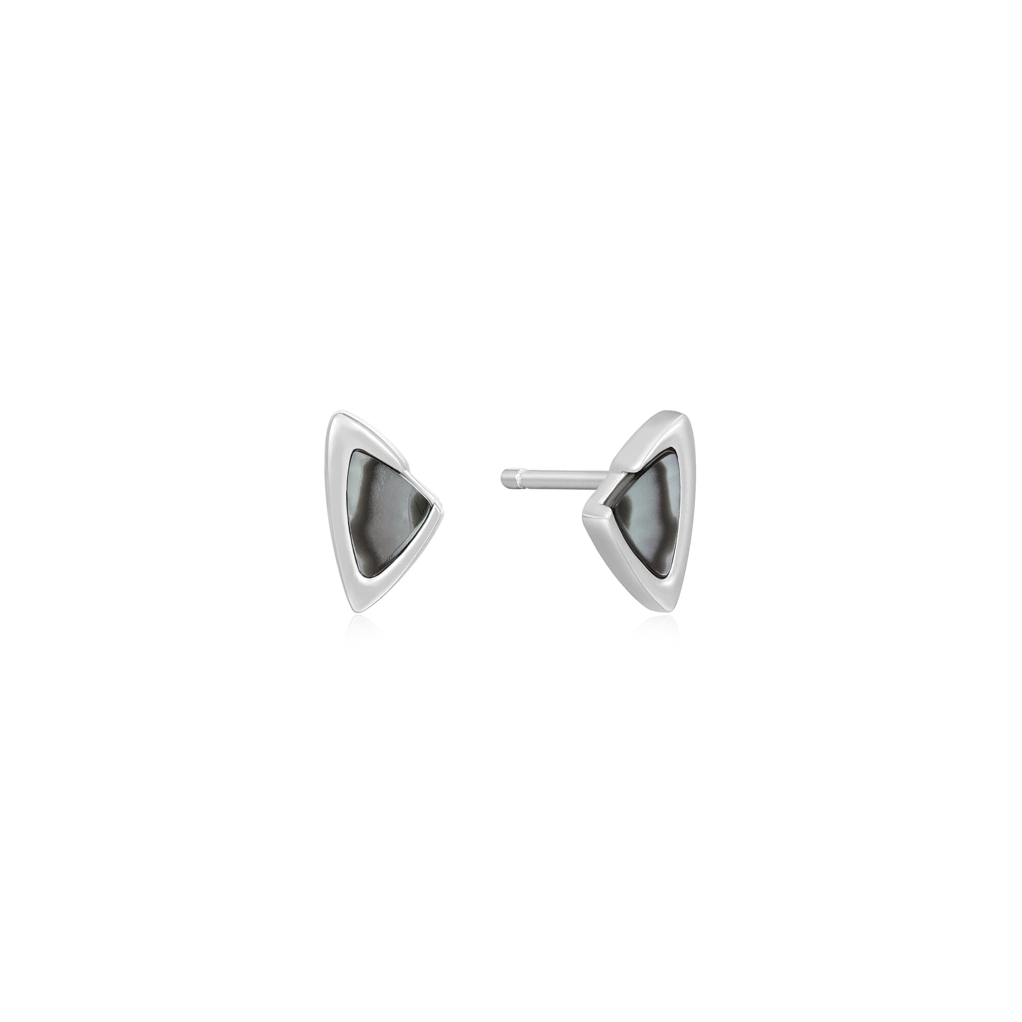 Ania Haie Silver Arrow Abalone Stud Earrings Earrings Ania Haie 