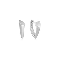 Ania Haie Silver Arrow Huggie Hoop Earrings Earrings Ania Haie 