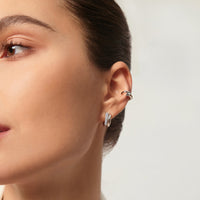 Ania Haie Silver Spike Wrap Ear Cuff Earrings Ania Haie 