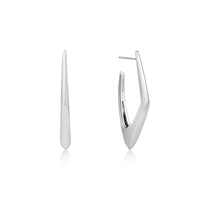 Ania Haie Silver Geometric Hoop EarRingss Earrings Ania Haie 