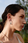 Ania Haie Silver Geometric Hoop EarRingss Earrings Ania Haie 