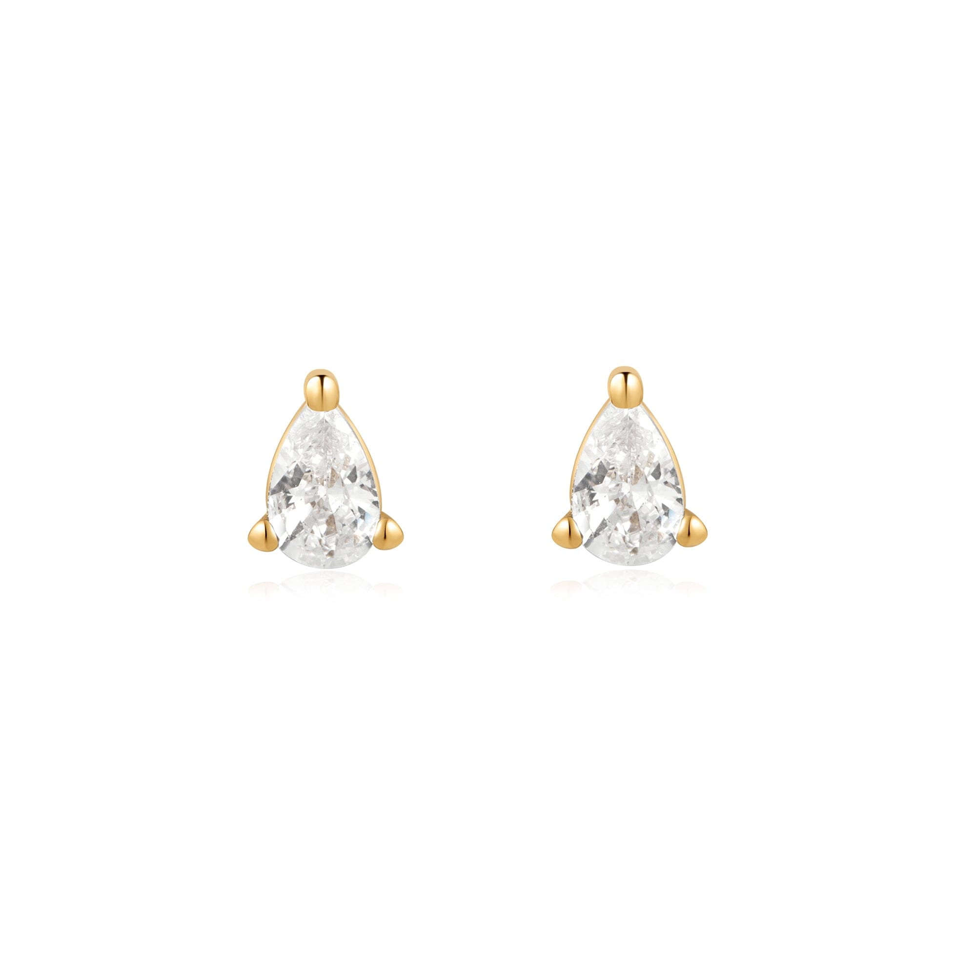 Ania Haie Gold Pear Studs Earrings Ania Haie 