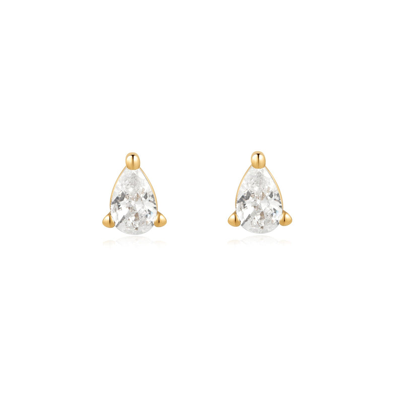 Ania Haie Gold Pear Studs Earrings Ania Haie 