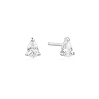 Ania Haie Silver Pear Studs Earrings Ania Haie 