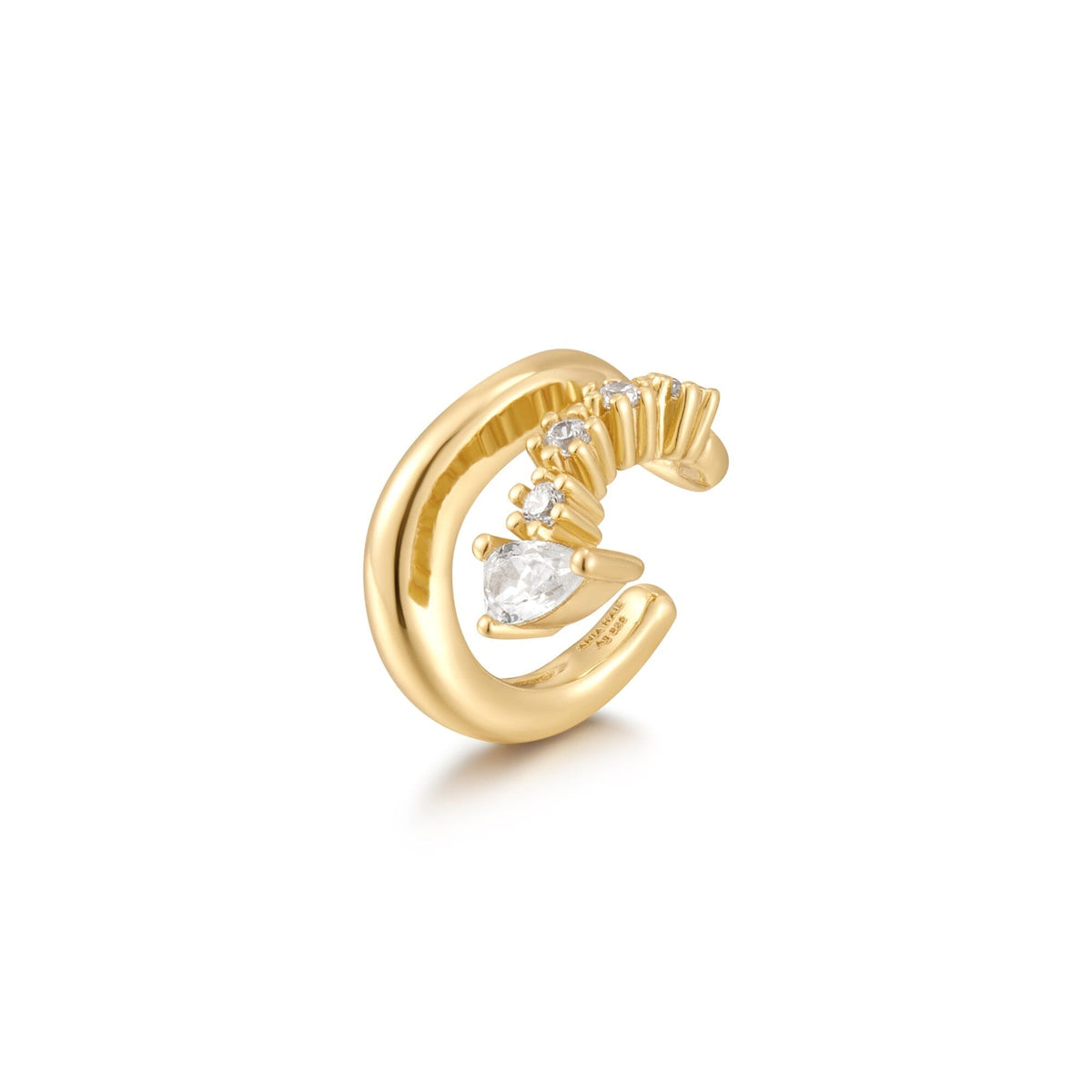 Ania Haie Gold Sparkle Cuff Earrings Ania Haie 