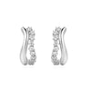 Ania Haie Silver Sparkle Double Huggies Earrings Ania Haie 