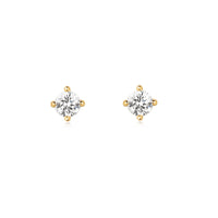 Ania Haie Gold Solitaire Studs Earrings Ania Haie 