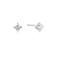 Ania Haie Silver Solitaire Studs Earrings Ania Haie 