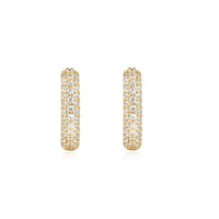 Ania Haie Gold Pave Huggies Earrings Ania Haie 