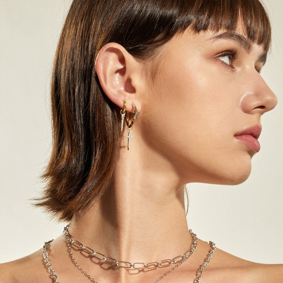 Ania Haie Gold Cross Charm Charm Ania Haie 