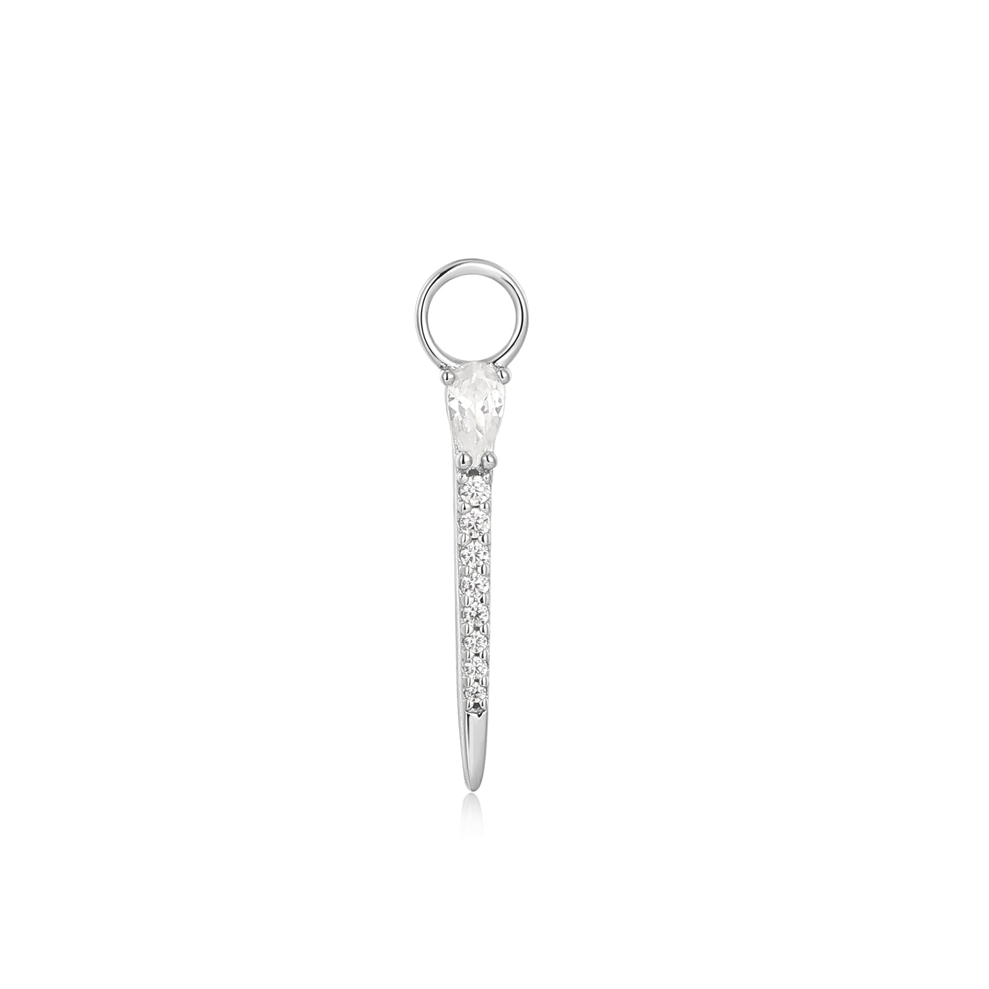 Ania Haie Silver Sparkle Bar Earring Charm Charm Ania Haie 