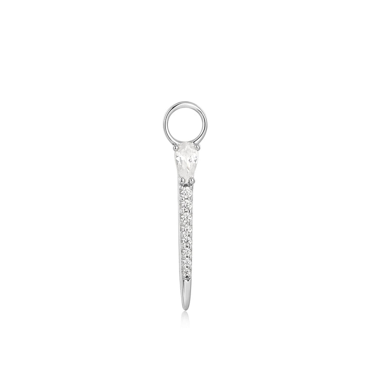 Ania Haie Silver Sparkle Bar Earring Charm Charm Ania Haie 