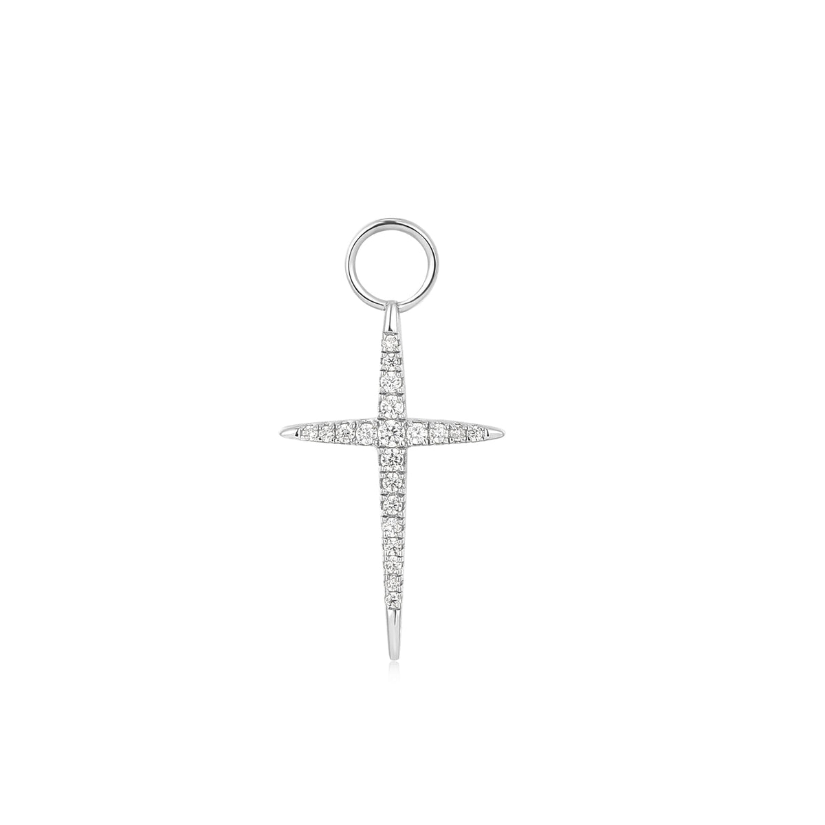 Ania Haie Silver Cross Earring Charm Charm Ania Haie 