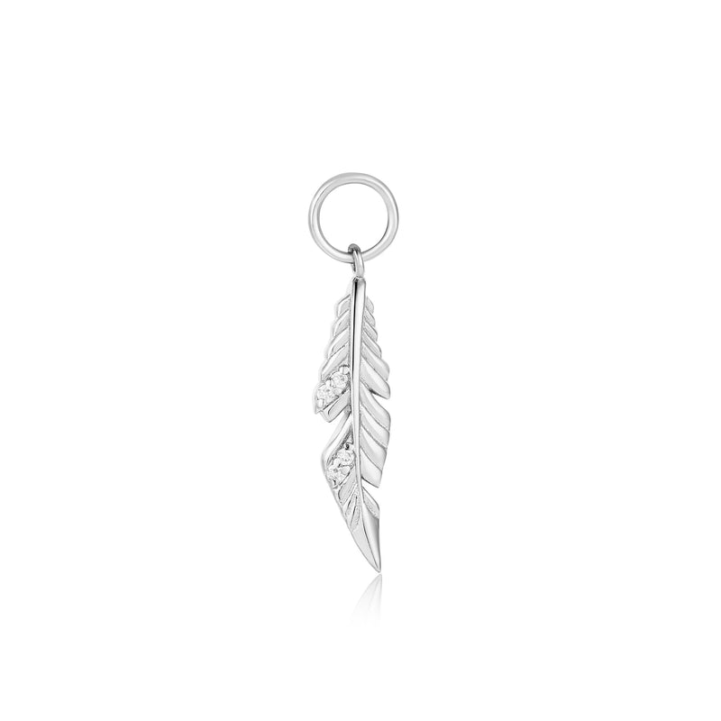 Ania Haie Silver Feather Earring Charm Charms Ania Haie 