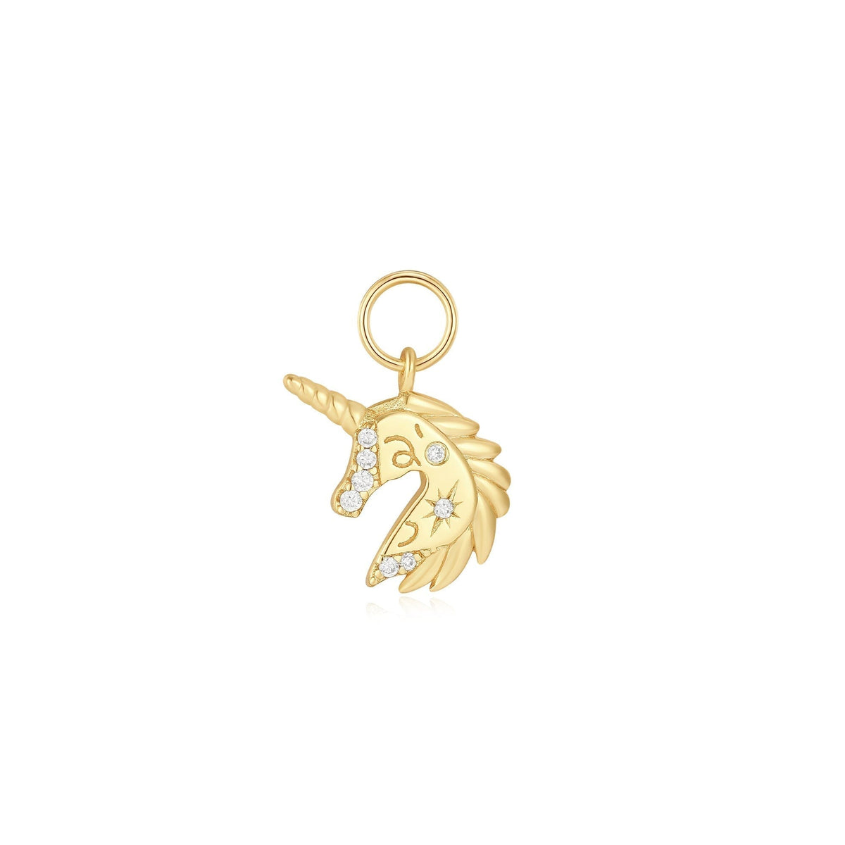 Ania Haie Gold Unicorn Earring Charm Charms Ania Haie 