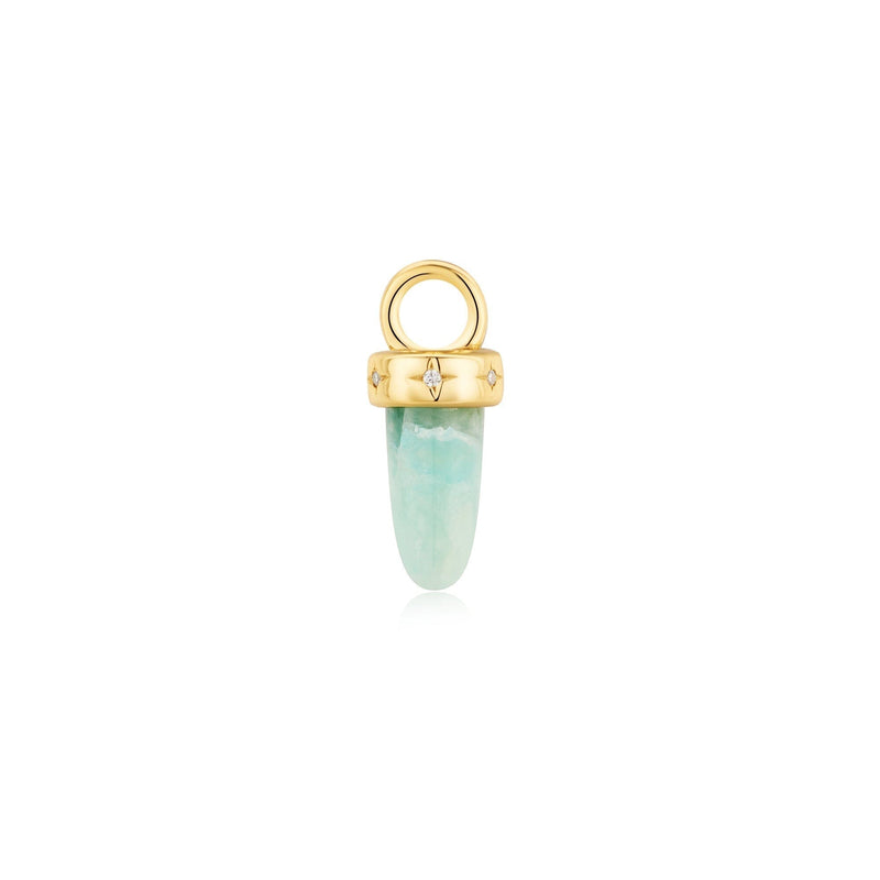 Ania Haie Gold Amazonite Drop Earring Charm Charms Ania Haie 