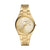 Fossil Scarlette Three-Hand Date Gold-Tone Stainless Steel Watch ES5299