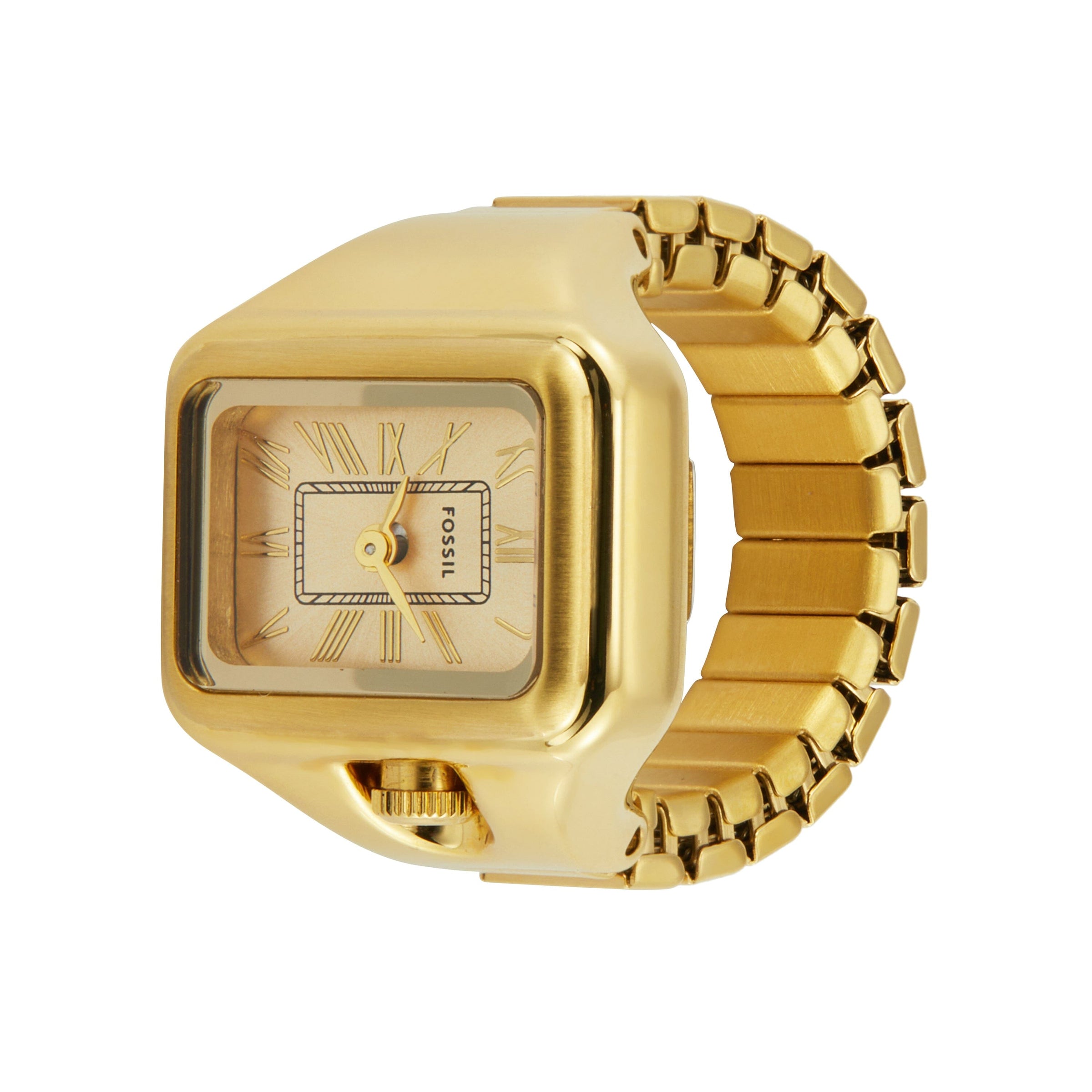 Fossil Raquel Watch Ring Two-Hand Gold-Tone Stainless Steel ES5343 Watches Fossil 