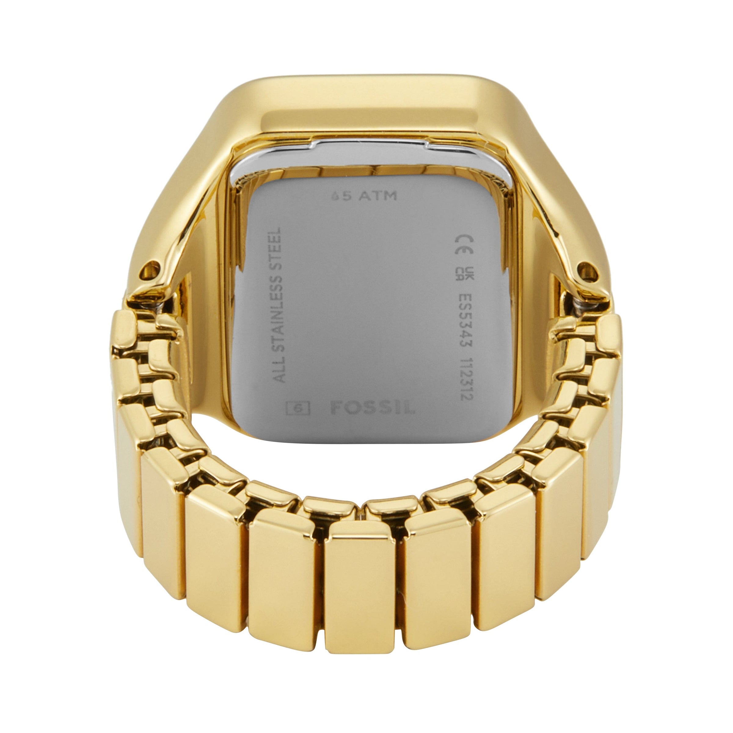 Fossil Raquel Watch Ring Two-Hand Gold-Tone Stainless Steel ES5343 Watches Fossil 