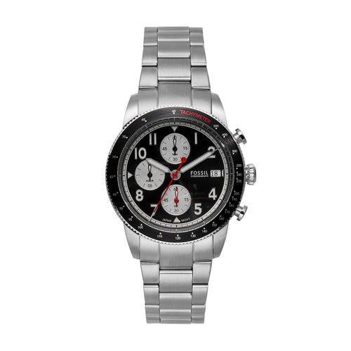 Fossil Sport Tourer Chronograph Stainless Steel Watch FS6045 Watches Fossil 