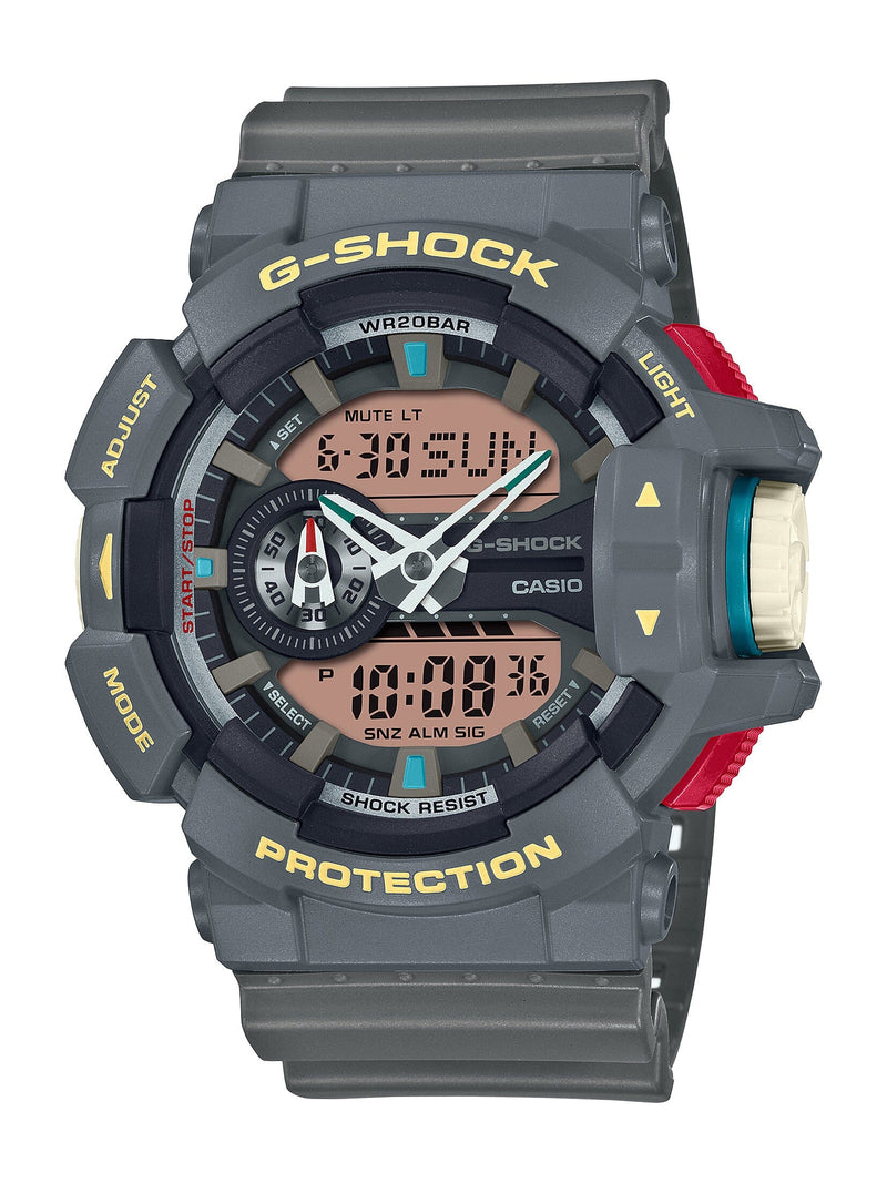 Casio Retro Grey Digital Watch GA-400PC-8A Watches Casio 