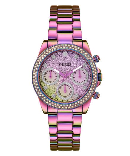 Guess Iridescent Purple Women's Watch GW0483L5 Watches Guess 