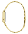 Guess Audrey Polished Gold Tone Case With Crystals Sunray Champagne Glitz Dial And Polished Gold Tone Bracelet With Adjustable G Links GW0680L2 Watches Guess 