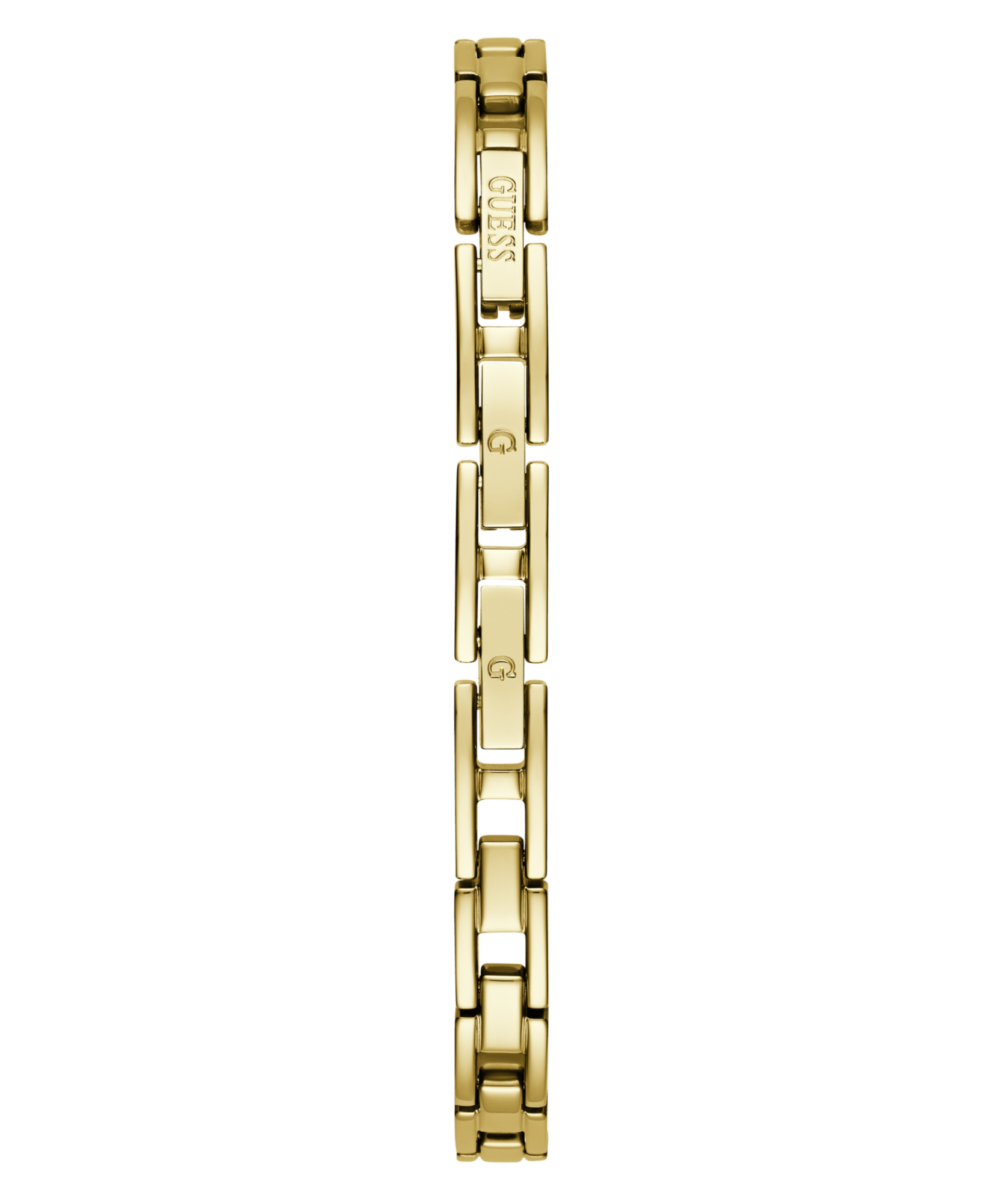 Guess Audrey Polished Gold Tone Case With Crystals Sunray Champagne Glitz Dial And Polished Gold Tone Bracelet With Adjustable G Links GW0680L2 Watches Guess 