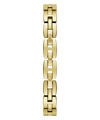 Guess Adorn Polished Gold Tone Case With Crystals Sunray Silver Dial And Polished Gold Tone Bracelet With Adjustable G Links GW0682L2 Watches Guess 