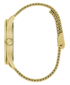 Guess Reputation Polished Gold Tone Case Sunray Black Logo Dial With Polished Gold Tone Mesh Bracelet GW0710G2 Watches Guess 