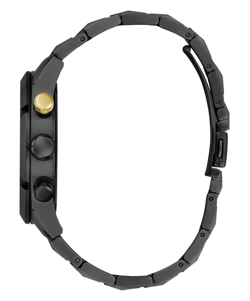 Guess Resistance Brushed Black Case With Polished Black Bezel Sunray Black Multifunction Dial With A Brushed And Polished Black Bracelet GW0714G4 Watches Guess 