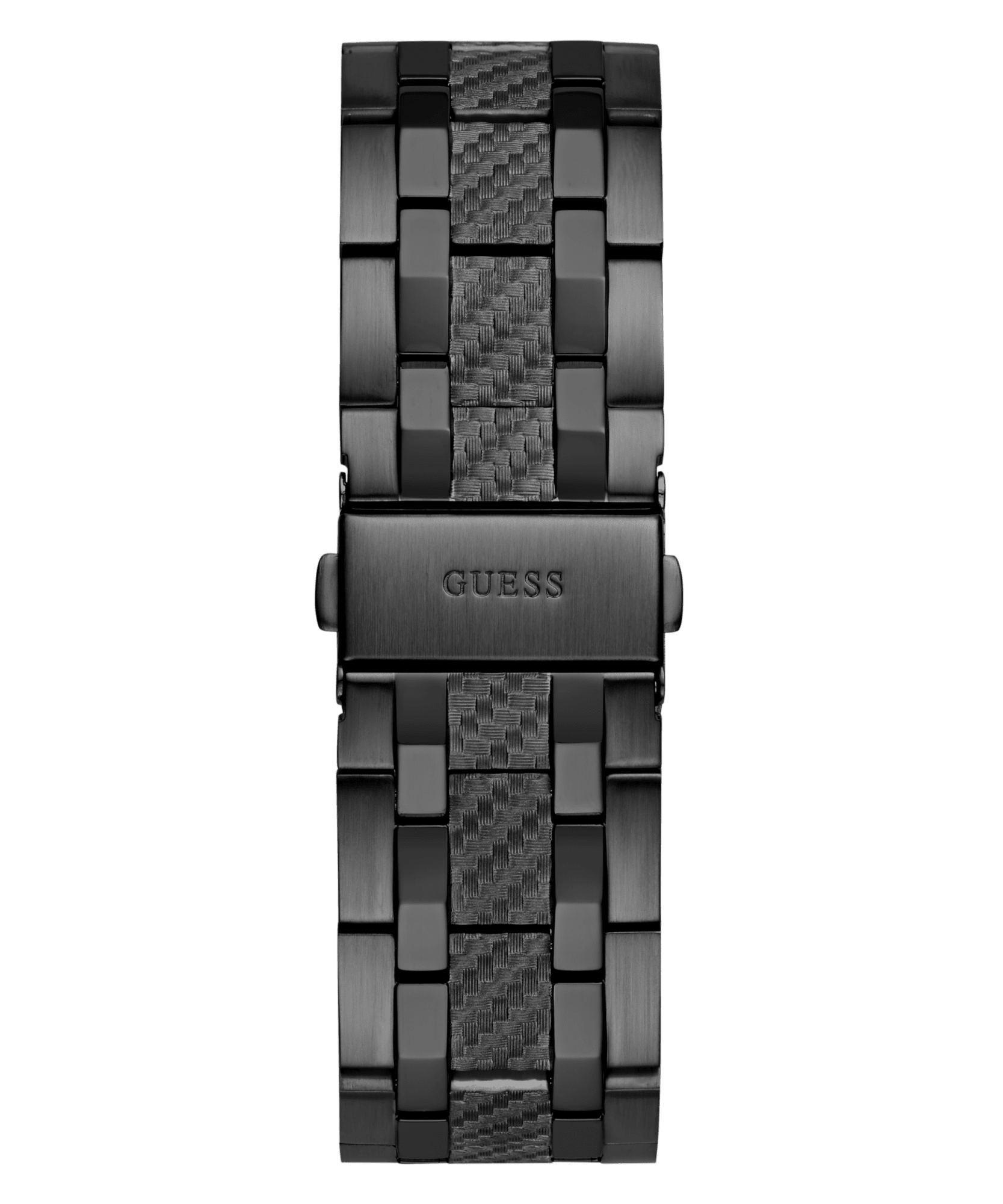 Guess Resistance Brushed Black Case With Polished Black Bezel Sunray Black Multifunction Dial With A Brushed And Polished Black Bracelet GW0714G4 Watches Guess 