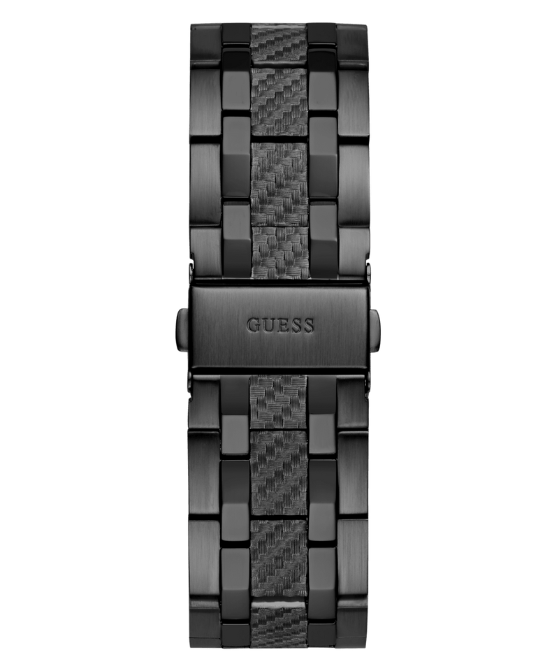 Guess Resistance Brushed Black Case With Polished Black Bezel Sunray Black Multifunction Dial With A Brushed And Polished Black Bracelet GW0714G4 Watches Guess 