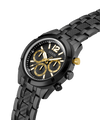 Guess Resistance Brushed Black Case With Polished Black Bezel Sunray Black Multifunction Dial With A Brushed And Polished Black Bracelet GW0714G4 Watches Guess 