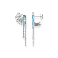 THOMAS SABO Silver Antique Ear Climbers Earrings Thomas Sabo 