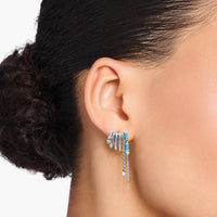 THOMAS SABO Silver Antique Ear Climbers Earrings Thomas Sabo 