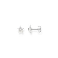THOMAS SABO Star Ear Studs with White Stones Earrings THOMAS SABO Charmista 