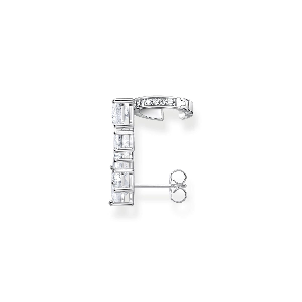 THOMAS SABO Heritage Glam Single Ear Climber with White Zirconia Earrings Thomas Sabo 