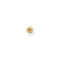 THOMAS SABO Single ear stud sun with colourful stones Earrings Thomas Sabo 
