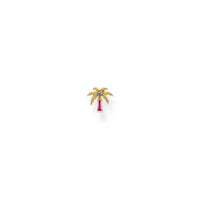 THOMAS SABO Single ear stud palm tree with colourful stones Earrings Thomas Sabo 