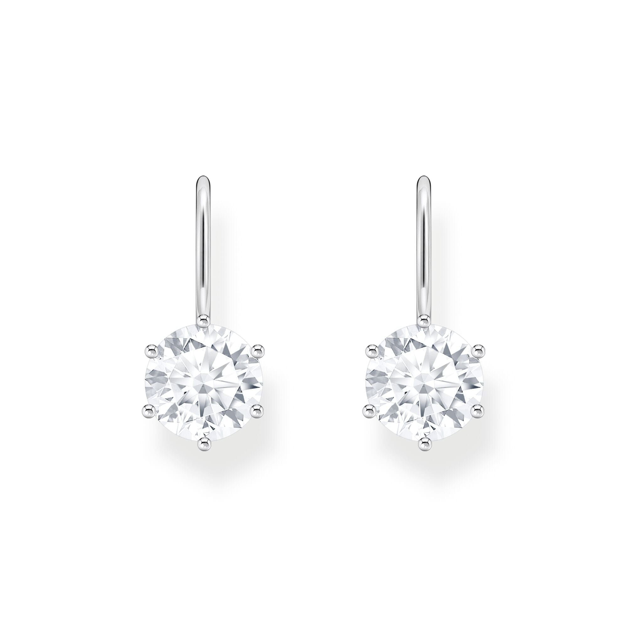 THOMAS SABO Earrings with white zirconia - silver Earrings Thomas Sabo 